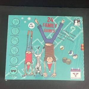 24 Family Games Advent Calendar Christmas Countdown The Purple Cow BRAND NEW